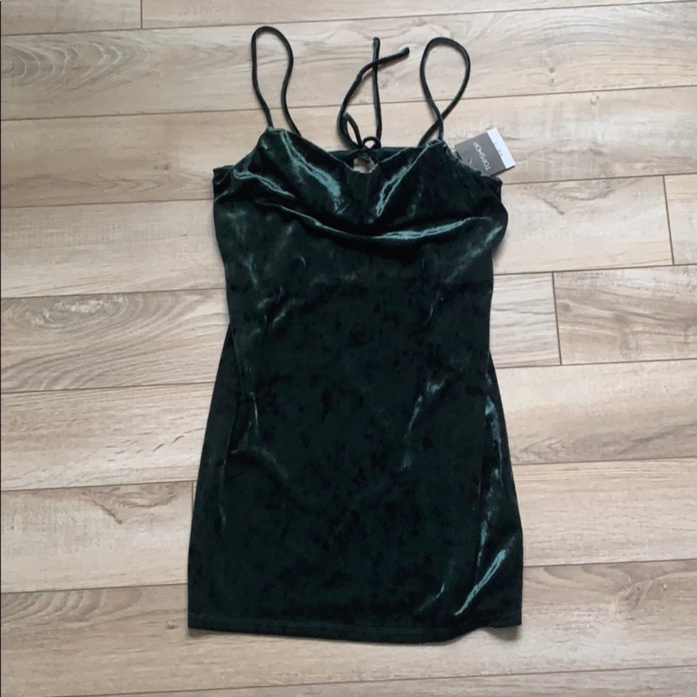 Top Shop Velvet Dress
